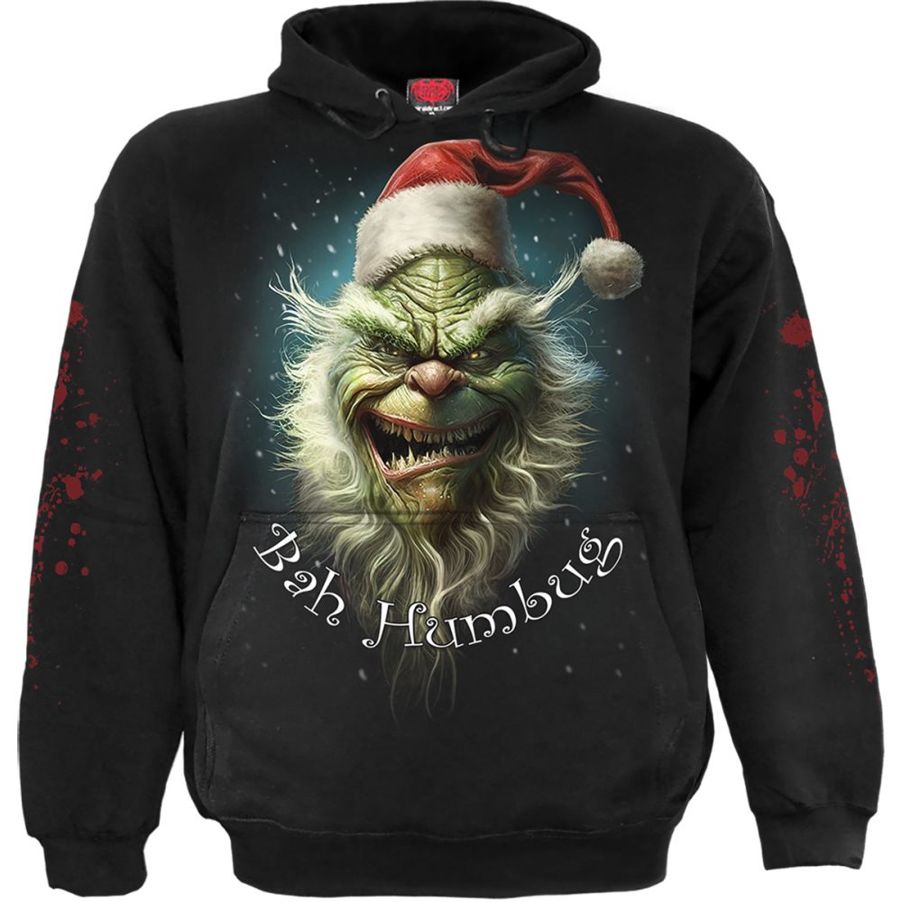 Spiral - Bah Humbug Hoodie/trui - Zwart